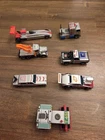 VTG Matchbox Connectables Lot - Tow Truck Race Car Dragster Steam Roller 80s 90s
