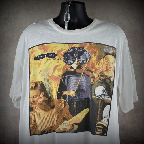 Vintage Green Day 1995 Insomniac Album Art Punk Band … - Gem