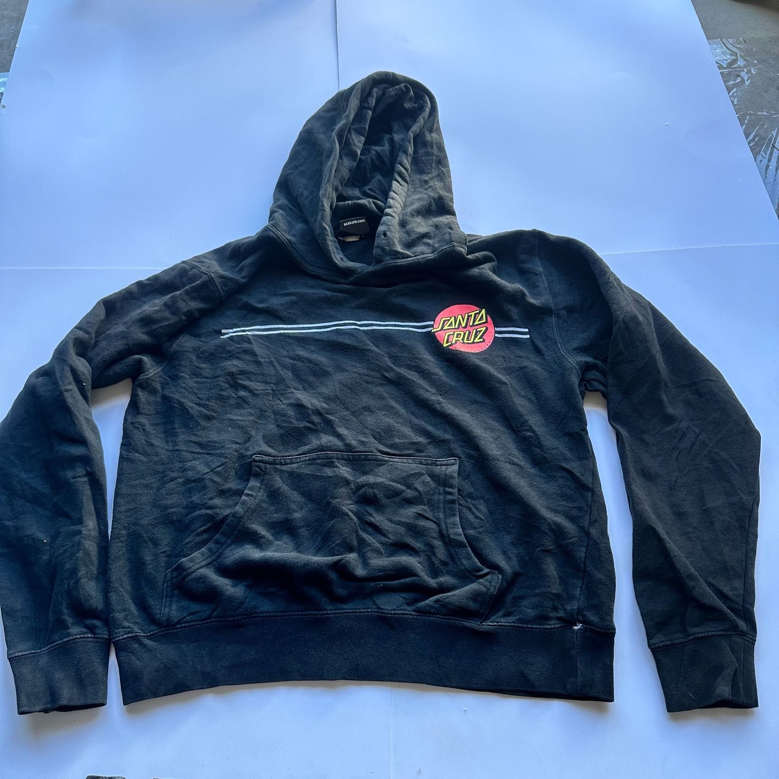 Classic Dot Black Pullover Hoodie