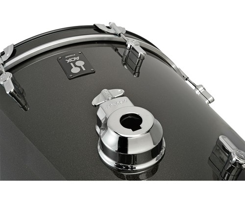 Sonor AQX Jazz 4-pc Shell Pack w/ 18" Kick - Black Midnight Sparkle - Picture 7 of 7