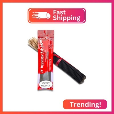 Aroma Depot Sweet Orange Exotic 11'' Incense Sticks. Approx. 85 to 100 Sticks Pe