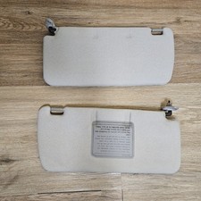 1987-1995 Nissan Pathfinder D21 Hardbody Truck Left Right Sun Visor Pair Oem