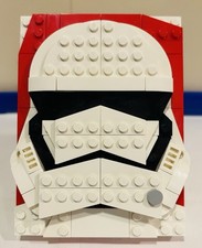 LEGO Brick Sketches Star Wars First Order Stormtrooper 100% Complete Great Shape