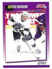 STEVE DUCHESNE 1991-92 SCORE CARD NEAR MINT CONDITION