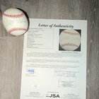 Ted Williams Autographed Baseball JSA Boston Red Sox Official AL Ball