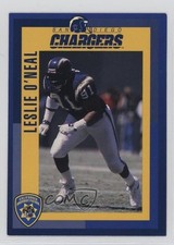 1993 San Diego Chargers California Highway Patrol Leslie O'Neal #9 0q3