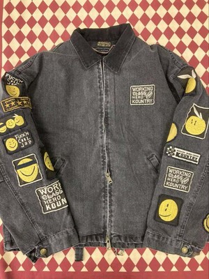 Kapital 14ozDenim T-Back Drizzler Jacket