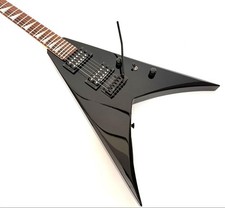 Chitarra Team G.J by Grover Jackson King V Black Metal Vintage Rara 1990 MIJ Japan