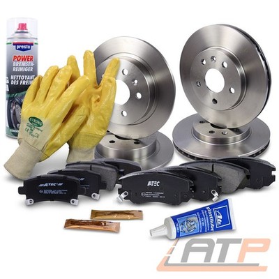 BREMSSCHEIBEN + BREMSBELÄGE BREMSKLÖTZE VORNE + HINTEN FÜR OPEL INSIGNIA A
