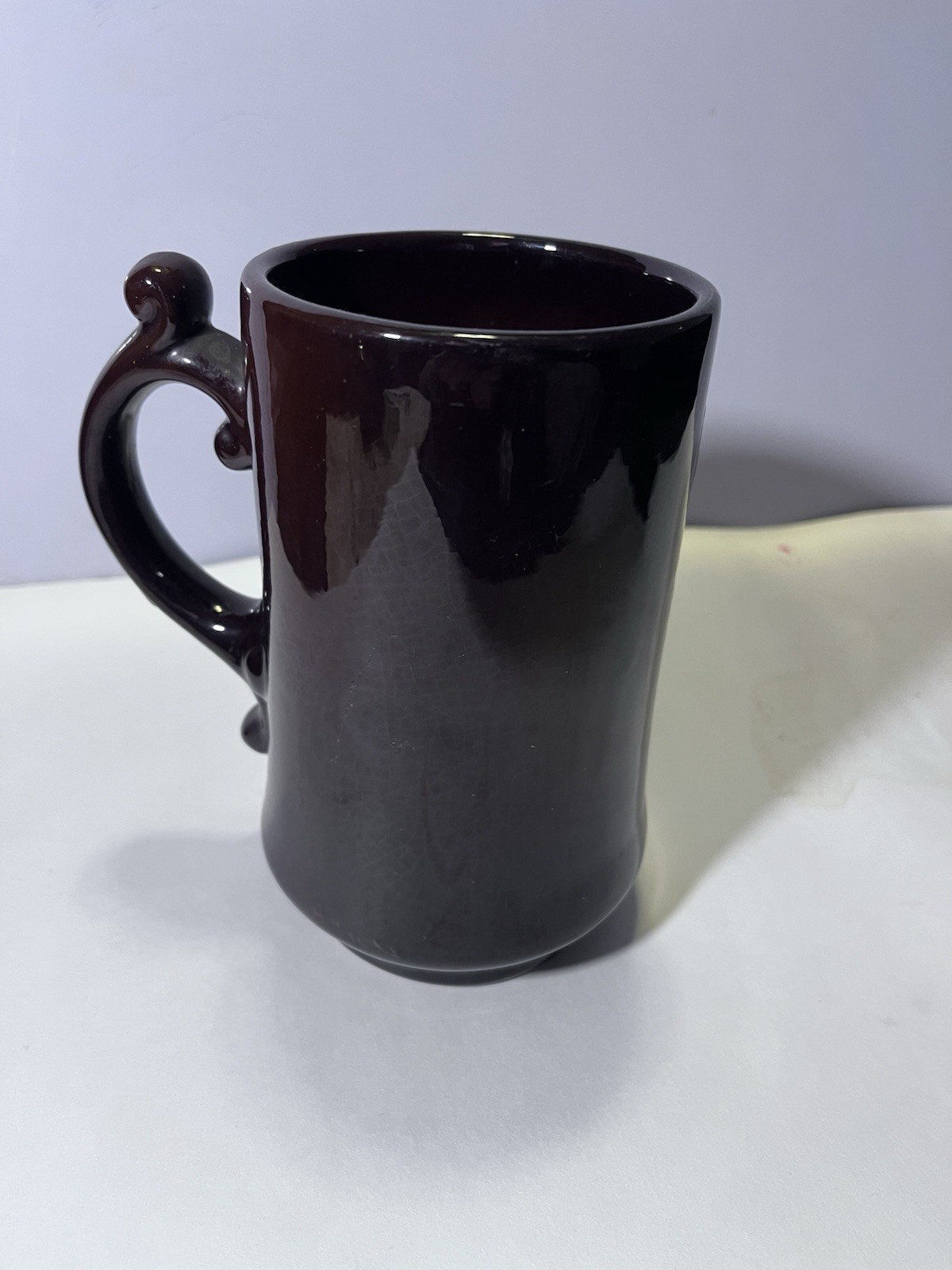 Vintage Rozane Ware Pottery Mug.￼