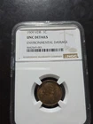 1909 VDB LINCOLN CENT WHEAT PENNY NGC UNC DETAILS ENVIRONMENTAL DAMAGE