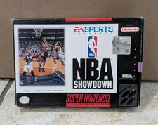 NBA Showdown Super Nintendo SNES - CIB - Tested, Works