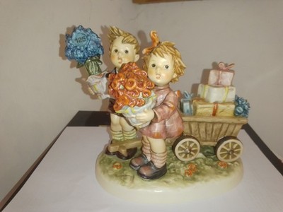 HAB' MEINEN WAGEN VOLL GELADEN, Hummel / Goebel  Nr. 751, 17 x 19 cm , Großfigur