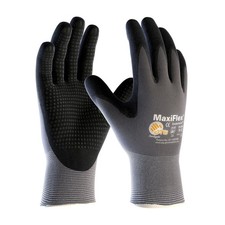 ATG 3 Pack MaxiFlex Endurance 34-844 Seamless Knit Nylon Work Glove with Nitr...
