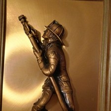 2 - Friedling Studio Plaques, Firefighter & L...