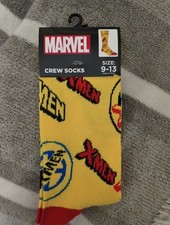 Marvel Crew Socks Size 9-13