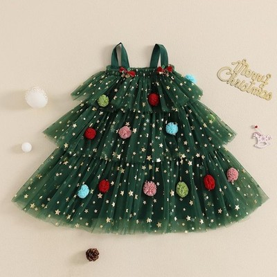 Toddler Christmas Dress Girl 2T Tulle Tutu Green Tree Holiday Party Princess | eBay Toddler Christmas Dress Girl 2T Tulle Tutu Green Tree Holiday Party Princess | eBay