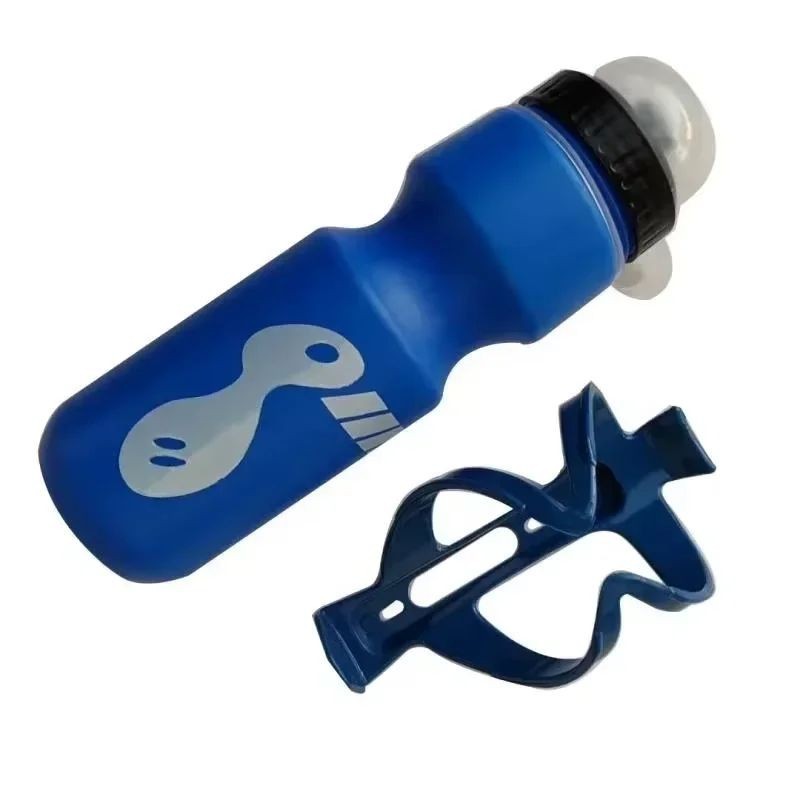 750ML Portable Bike Water Bottle with Holder Outdoor Sports 