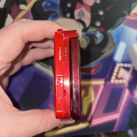 Nintendo 3DS  Flame Red Handheld Console Tested Working No Stylus Clean!