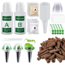Hydroponic Pods Kit Compatible with Aerogarden -100pcs Growing Sponge, Plant ... 0.33 per gallon