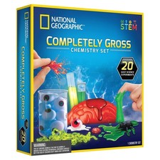 National Geographic Gross Chemistry Science Kit 20 STEM Experiments Kids 8