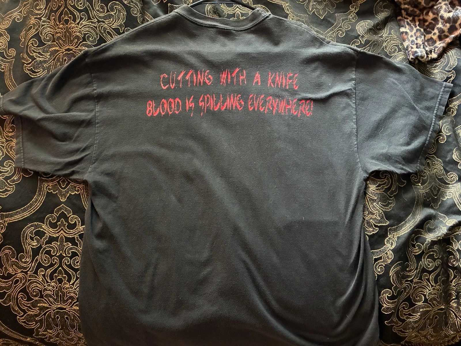 Vintage 2000 Misfits Helena Repka Shirt Size XL Punk Rock Horror Rare image 4