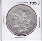1903-S MORGAN SILVER DOLLAR 90% SILVER