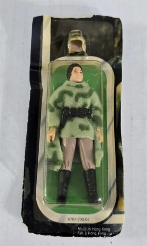B-63 MINT SEALED ON CUT CARD VINTAGE 80'S KENNER STAR WARS ENDOR LEIA