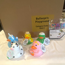 Rubber Ducks box of 50plus conversation tags for Jeep Ducking or Cruise Ship fun