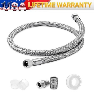 1/2'' x 48'' Air Compressor Jumper Hose 1/2'' Male NPT to 1/2'' Male NPT Swivel End