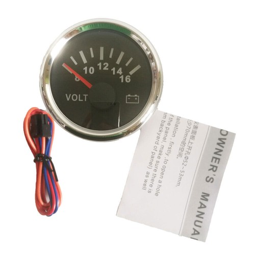 6 Gauge Set 0-200MPH GPS Speedometer Tacho Fuel Temp Volts Oil Red LED USA STOCK - Picture 7 of 9