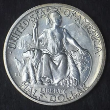 1935-S "HIGH GRADE" San Diego Silver Half Dollar COINGIANTS -