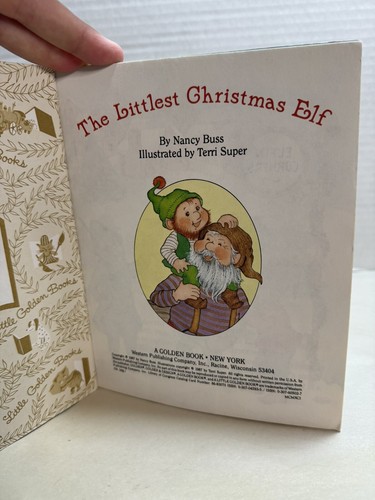 Vintage kleine goldene Bücher Weihnachten Thema - Menge 4 Bücher - Bild 5 von 9