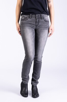 BLUE MONKEY DAMEN JEANS A- WARE VERSCHIEDENE BLAUTÖNE GRAU SLIM SKINNY
