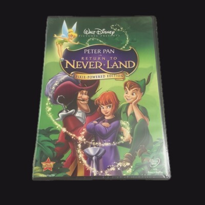 Disney s Peter Pan in Return to Never Land DVD, 2007, Pixie Powered Edition NEW