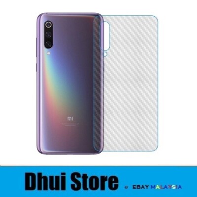 Xiaomi Mi Mix 3D Transparent Carbon Fiber Back Rear Protective
