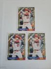 2021 Topps Update 1992 Redux #T92-3 MIKE TROUT Los Angeles Angels 3 Card Lot Z4