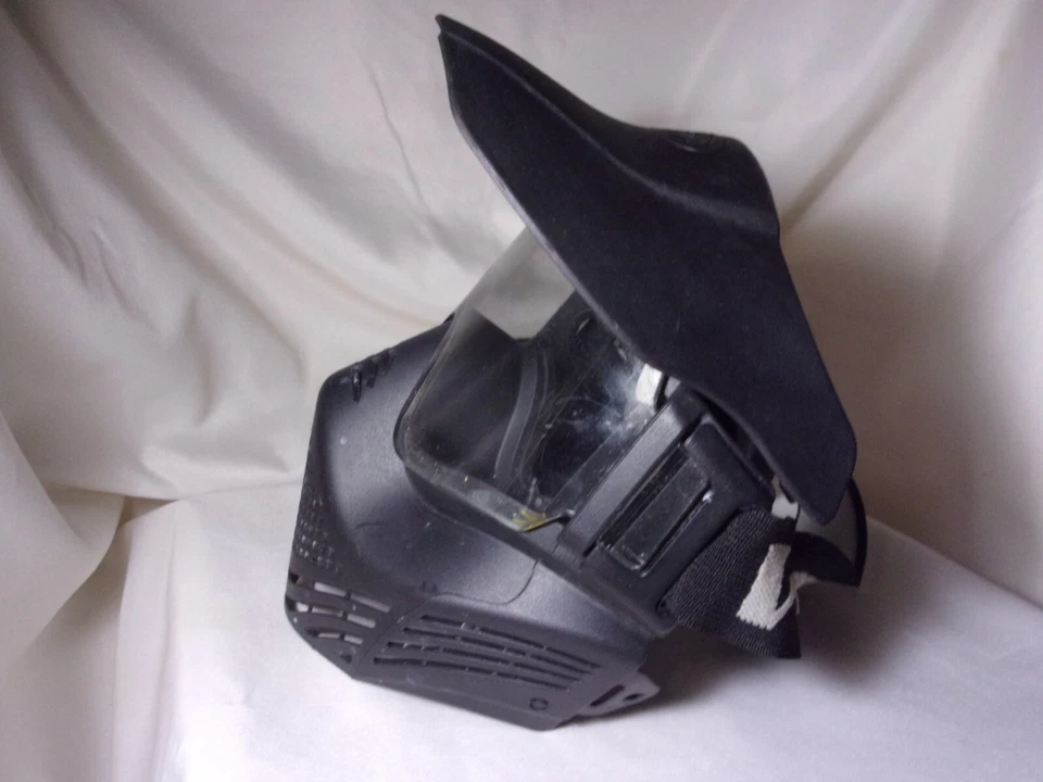 V-Force Armor Field Vision Anti-Fog Paintball Mask with Visor - Black - Image 2 of 4