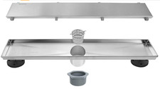 NEW Neodrain 18" Linear 304 Stainless Steel Shower Floor Drain 