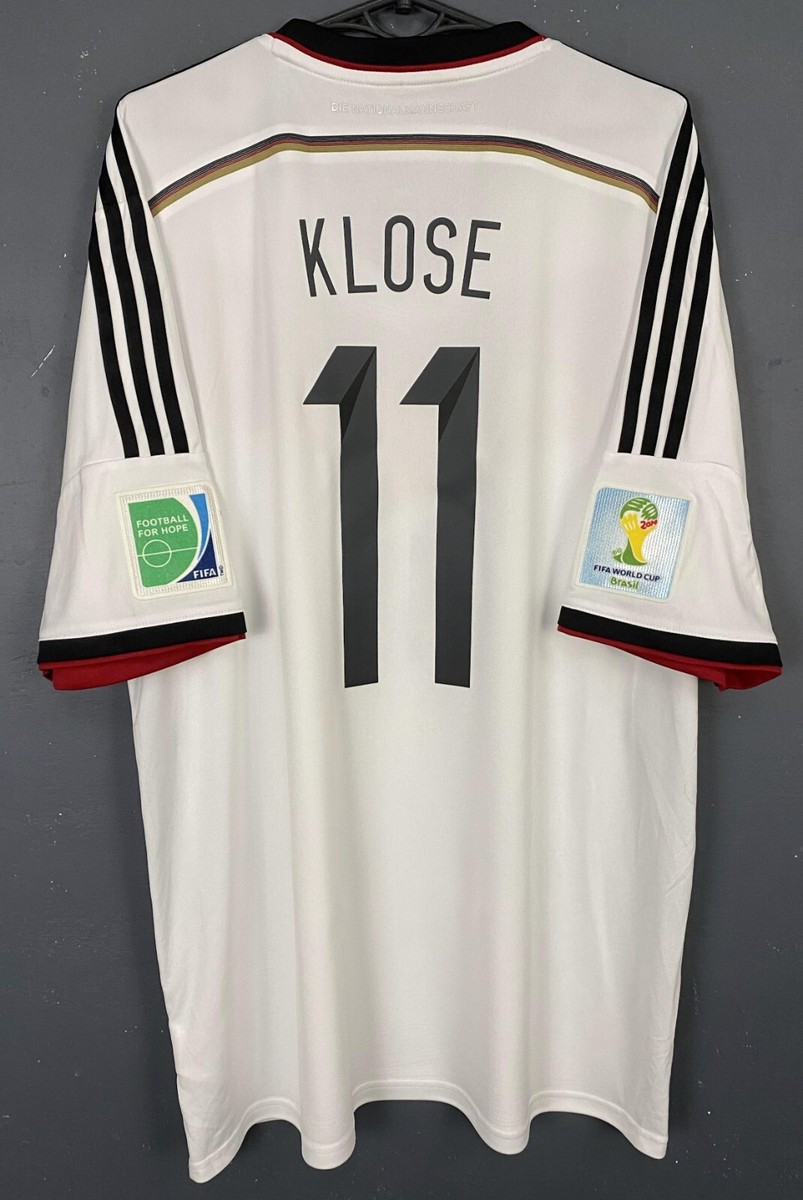 MEN'S GERMANY NATIONAL 2014/2015 KLOSE SOCCER FOOTBALL SHIRT