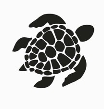Sea Turtle Animal Die Cut Car Decal Sticker - FREE SHIP -