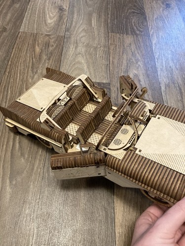 Ugears Dream CABRIOLET. Wooden Car Model. Already Built With Working Parts. - Picture 7 of 13