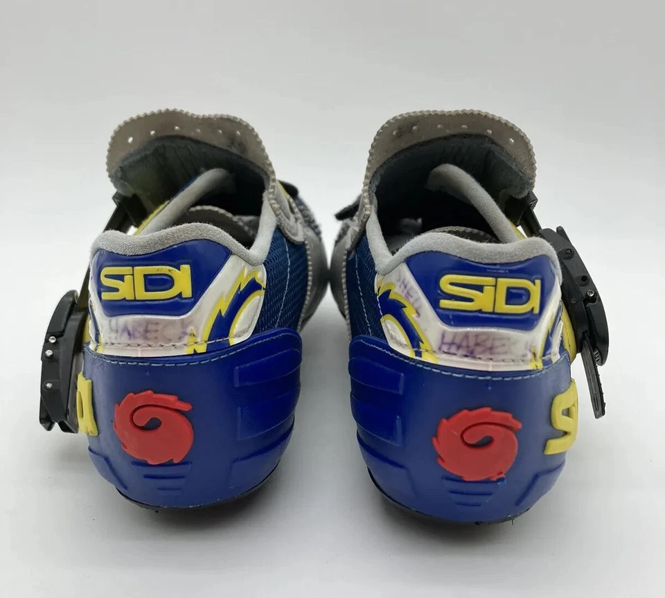 SIDI Cycling Shoes Made in Italy Size Euro 39/Mens US 6 Silver - Image 3 of 4