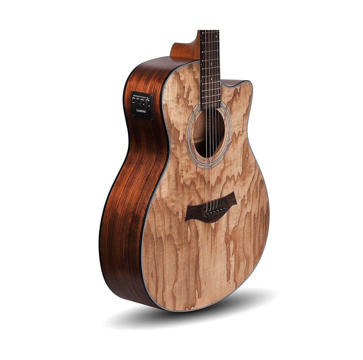 Kadence Electric Acoustic Guitar (Ash Wood) - Semi Acoustic Guitar