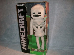 minecraft plush skeleton