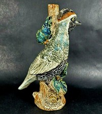 GARNIER DECANTER Valley Quail California ENGHIEN FRANCE 1969 Porcelain