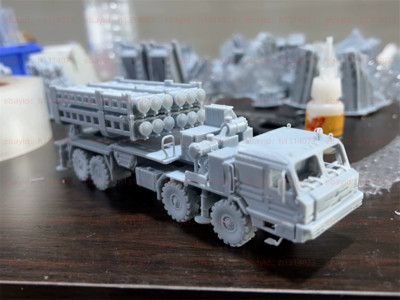 3d Printed 1/87 S-350 Vityaz Air Defense Missile System Unpainted Kit