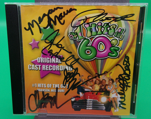 Autographed #1 Hits of the 60's Original Cast Recording Signed Production CD