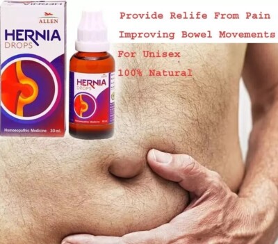 Allen Homeopathic Hernia Drops (30ml) (Inguinal and Umbilical)