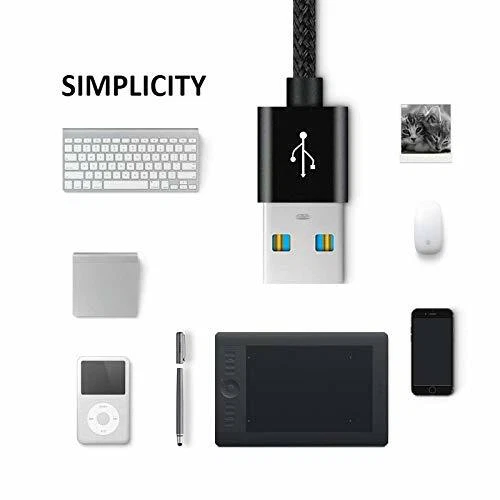 Cable de carga micro USB 1M 2M 3M para Samsung Galaxy S6 Edge S5 S7 J8 J5 J7 Foto 3 de 4